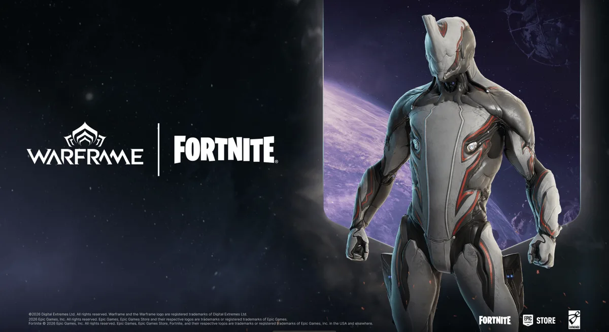 Fortnite x Warframe iş birliği başladı: Excalibur artık Fortnite'ta oynanabilir