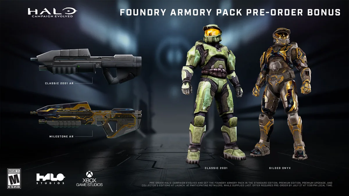 Foundry Armory Pack ön sipariş bonusu