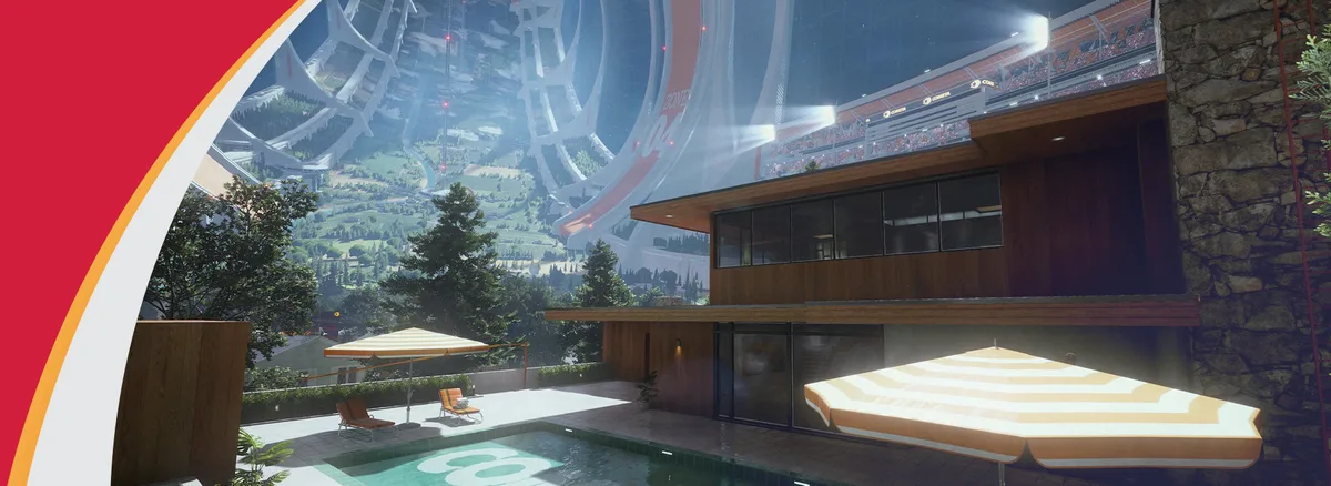 Galaxy Estates arenasından görüntü