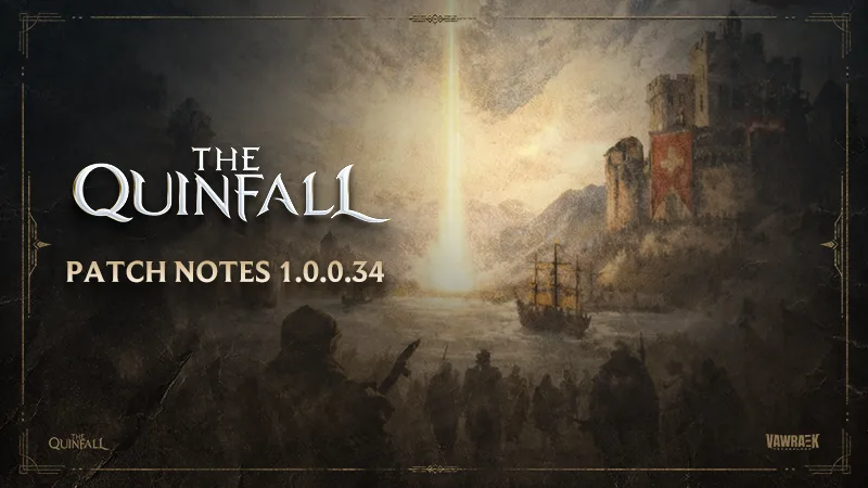 The Quinfall v1.0.0.34 Yaması: Combat Zone Tüm Kanallarda, Arena 30 Dakikaya İndi ve Ödüller Artırıldı